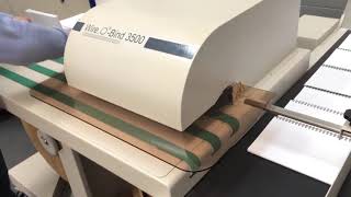 James Burn Wire O Bind 3500 Wire Binding Machine