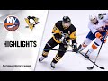 Islanders @ Penguins 2/20/21 | NHL Highlights