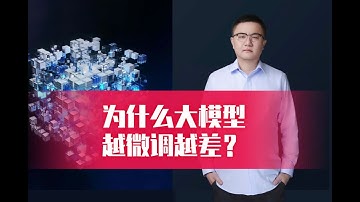 为什么大模型越微调越差？ 卢菁博士