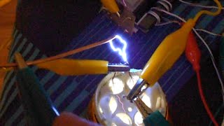 WORLD FIRST: Gas-electrode HV Capacitor (higher voltage test)