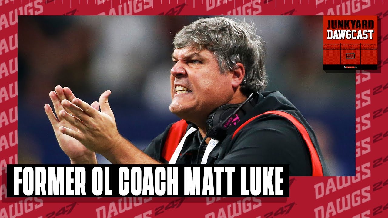 EXCLUSIVE INTERVIEW with Matt Luke! What's next for UGA's former OL Coach? | Junkyard Dawgcast