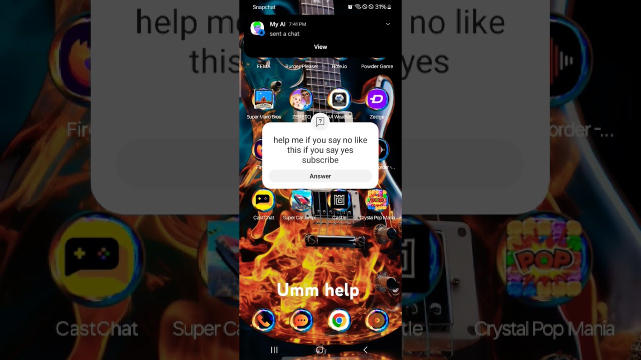 help me My character AI's just going crazy