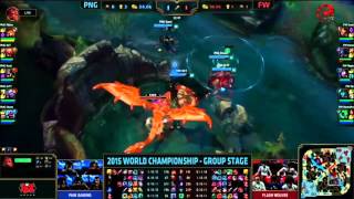 【賽事精華】20151004 S5世界賽小組賽 PNG vs FW