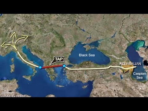 فيديو: أذربيجان تفتح خط أنابيب الغاز إلى أوروبا
