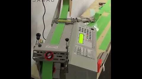 High speed Hook and Loop cutter machine for velcro SA-G02