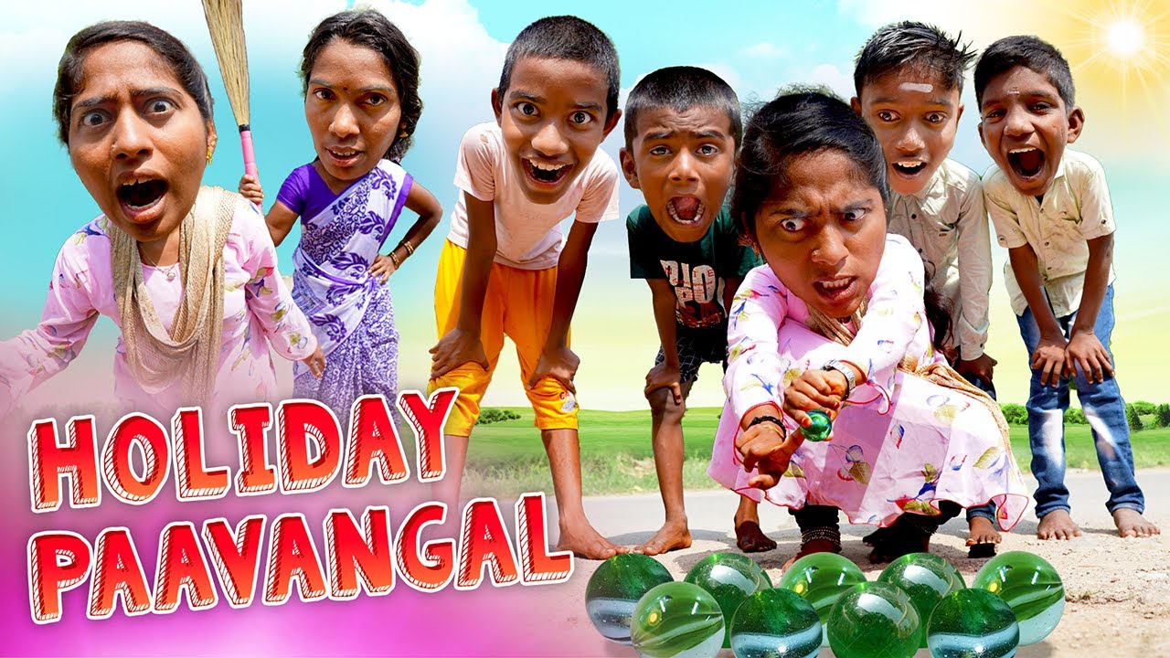 Holiday Pavangal !😂 [ Holiday Daughter Attagasangal ] || PuthuIdeas
