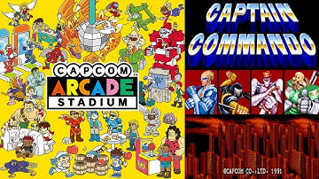 【キャプテンコマンドー（CAPTAIN COMMANDO）】カプコンアーケードスタジアム クリア動画 エンディング レトロゲーム ファミコン Capcom Arcade Stadium アクション シ