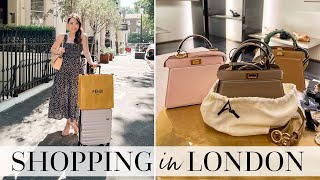 COME LUXURY SHOP WITH ME IN LONDON! SHOPPING VLOG AT FENDI, CHANEL & MORE!