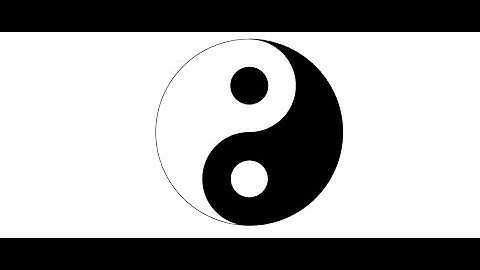 How to draw yin-yang symbol using autocad #illusiondrawings #geometricdesign
