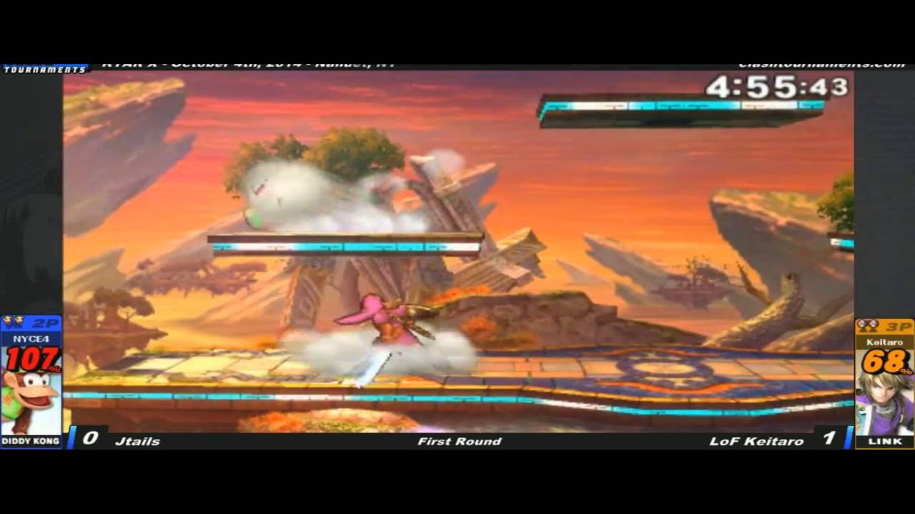 KTAR X - Winners R1 Jtails (Diddy) vs Keitaro (Link)