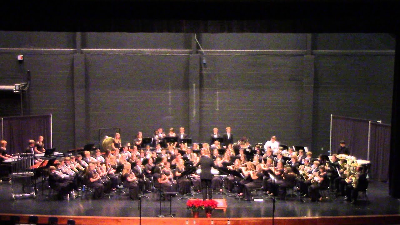 Buckhorn High School Band 2013 Christmas concert part IV - YouTube