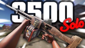 How a 3500 hour Solo Snowballs on Rust...