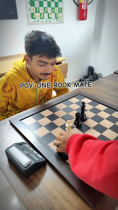 Spot the checkmate with a single rook🏆 #Chess #Checkmate #Gukesh #worldchampion #rook #king #youtube