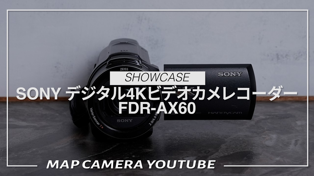 SONY Digital 4K Video Camera Recorder FDR-AX60 [Product 