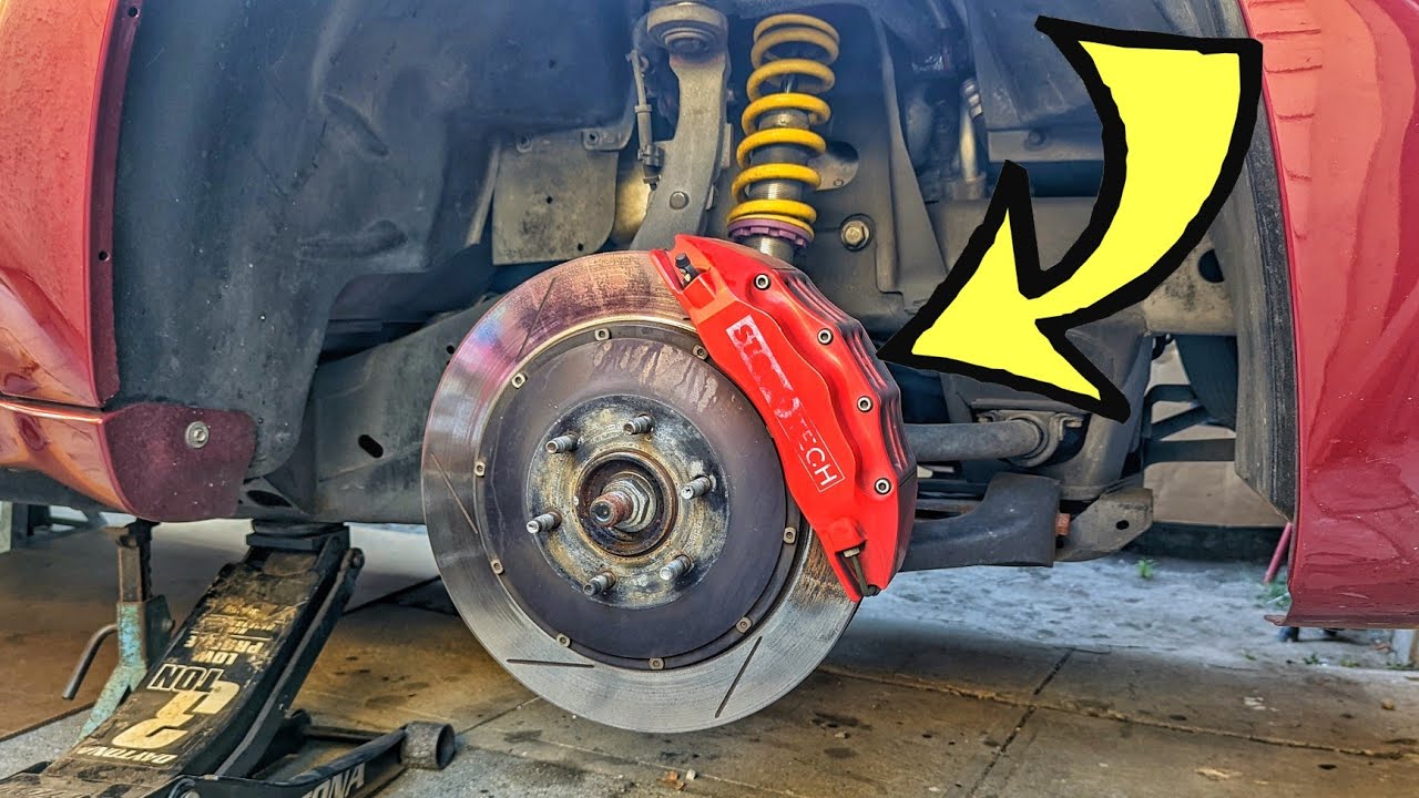 Trailblazer SS Brake Fluid Flush & Parking Brake Adjustment **Big Brake