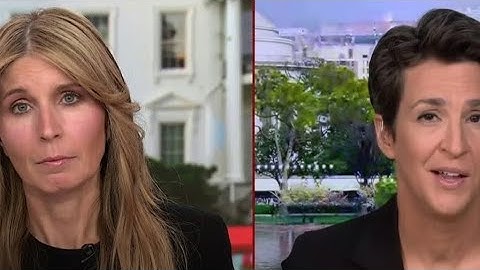 Maddow and Nicolle Wallace react as reporters walk out of Pentagon amid Hegseth’s press crackdown
