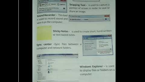 Class-4th Computer- Chapter-2 Knowing Windows ( Continued)
