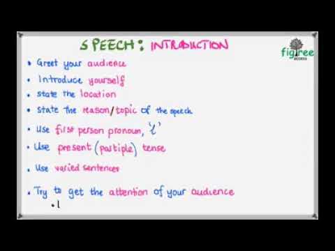 how to write a speech zimsec