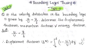 Unit-6: Boundary layer theorem|Type-1 Numerical|Fluid Mechanics Purbanchal University TU KU PoU