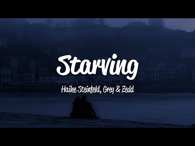 Hailee Steinfeld - Starving (Lyrics) ft. Grey, Zedd class=