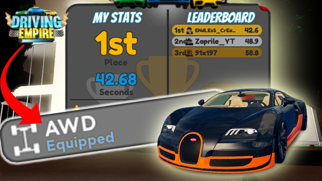 Driving empire машины