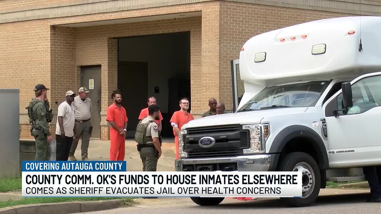 Autauga County Commission approves funds to house inmates elsewhere