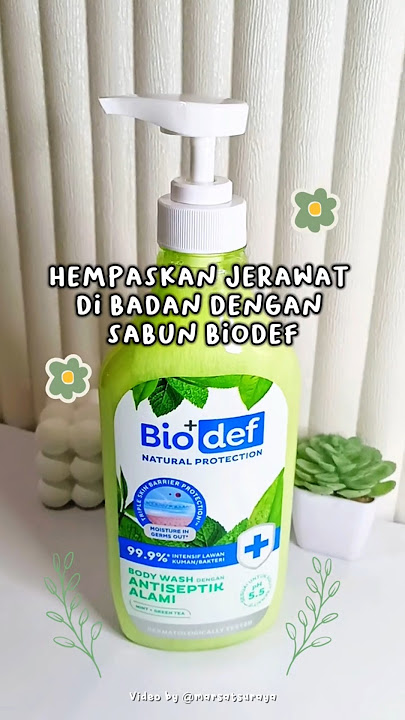 Biodef Sabun Antiseptik Keluarga #biodef #sabunmandi #sabuncair #antiseptic