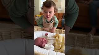 Soft Shhh… Big Regret 😆#FunnyKids #BabyNoise #FamilyFun #TrendingShorts #funnyvideo #funny #baby screenshot 3