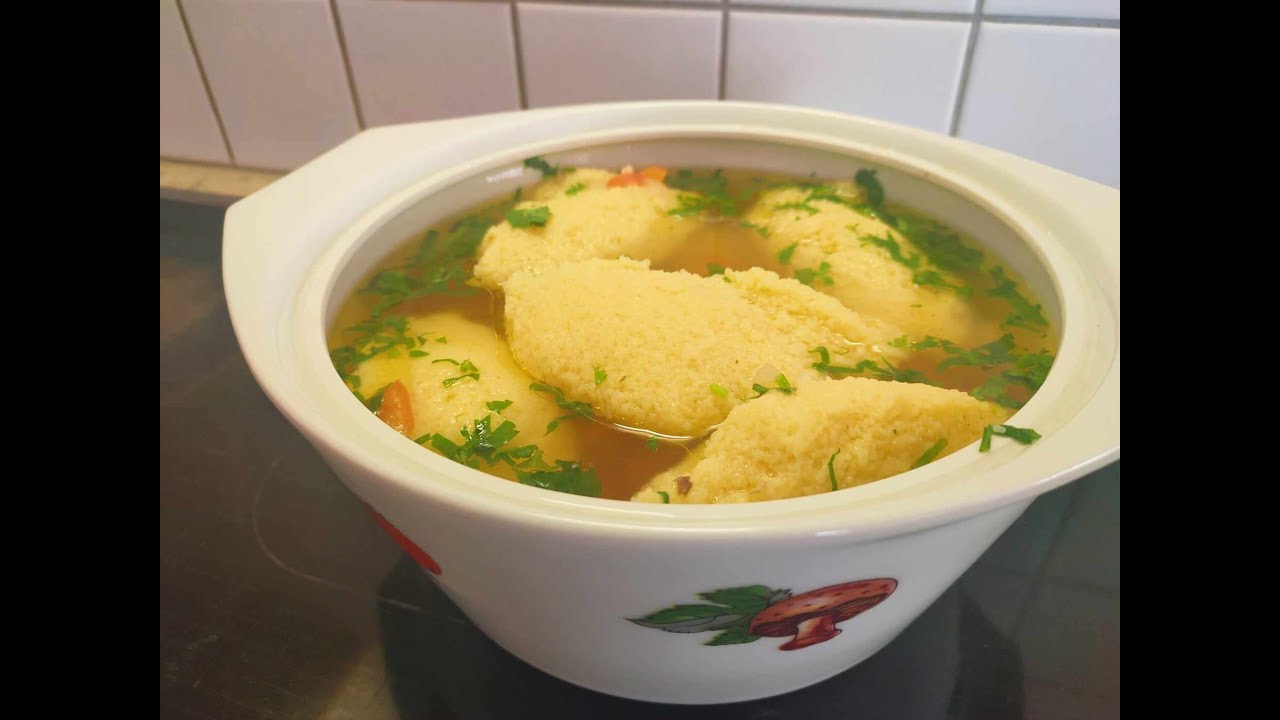 Cele mai pufoase găluște din griș! Eu fac in fiecare săptămână supă cu găluște!