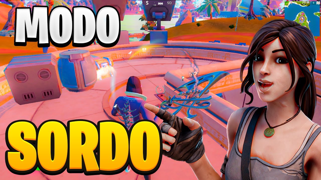 Como ACTIVA el MODO SORDO activa la opcion de ver pasos y cofres en