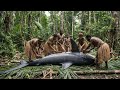 Bull Shark in the Jungle River | How the Korowai Live Completely Off the Land (No Modern Tools)