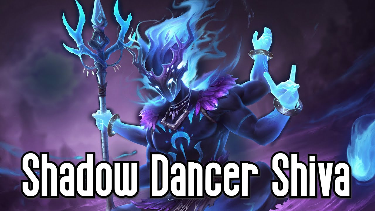 SMITE: Skin Showcase - Shadow Dancer Shiva - YouTube