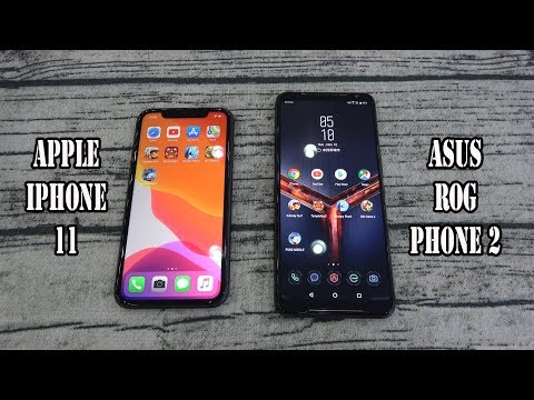 Apple iPhone 11 vs Asus ROG phone 2 | SpeedTest and Camera comparison