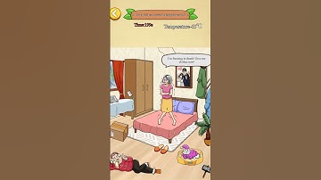PuzzleMix: Brain&Find - Level 149 - Put on clothes - Put on clothes to raise the temperature to 30.