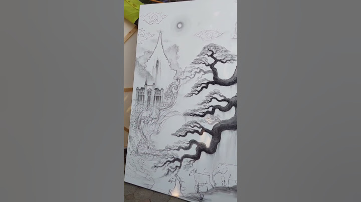 วาดได้สุดยอด วิจิตรอลังการ อ.สมคิด บอนไซวังปลา #bonsai #bonsaithailand #bonsaitree