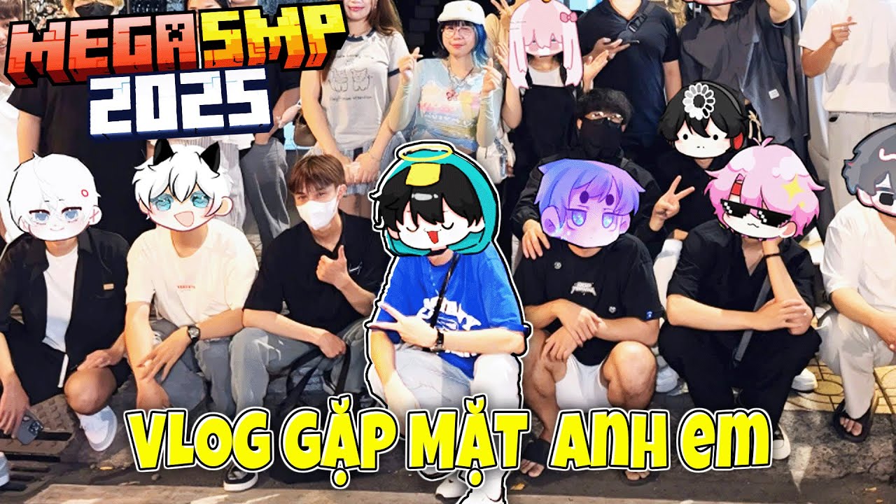KIJAY LẦN ĐẦU ĐI OFFLINE CÙNG VỚI ANH EM MEGA SMP TẠI SÀI GÒN | KIJAY VLOG