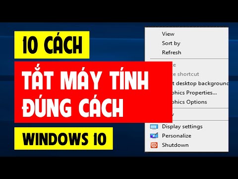 Video: Cách Tắt Windows đúng Cách