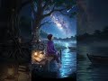 Study Music 💜 / Lose yourself in the **Silent Rhythm** of a moonlit lake /Peace 💜