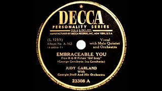 1943 version: Judy Garland - Embraceable You