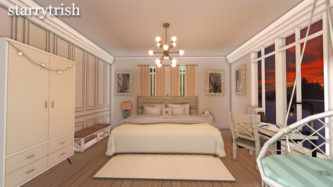 Building my Dream Bedroom in Bloxburg! - YouTube