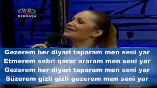 Azeri Karaoke - Taparam men seni yar Könül Kerimova Resimi