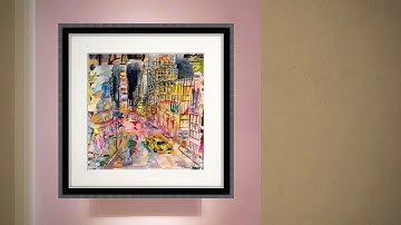 Tourist Mounted Giclee Prints