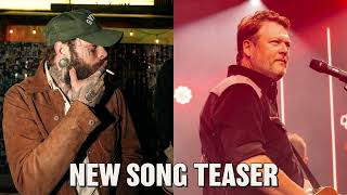 Post Malone Teases New Song with Blake Shelton | Country Album