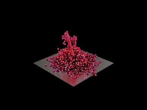 2048 Cubes Collapse Into Metal (Satisfying Physics Simulation)