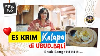 REKOMENDASI ES KRIM DI BALI ES KRIM KELAPA SUPER ENAK DI UBUD BALI #tukiescoconutshop #EsKrimUbud