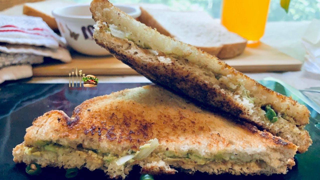 Avocado Toast Tawa Sandwich l Sandwich in 2 minutes l healthy breakfast