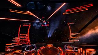 Elite Dangerous - CMDR TOMSKI - Kampf - Python Vs Elite Anaconda