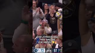 CAM WITH THE JAM! #nba #slamdunk #camjohnson #denvernuggets #nbaplayoffs #minnesotatimberwolves