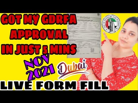 GDRFA Approval || How to get GDRFA Approval || Dubai GDRFA Approval || GDRFA Approval New Updates ||