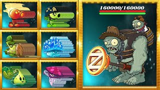 PVZ 2 Random 100 Plants vs Wild West Gargantuar 160000HP - Who Will Win? - Pvz 2 Plant vs Gargantuar